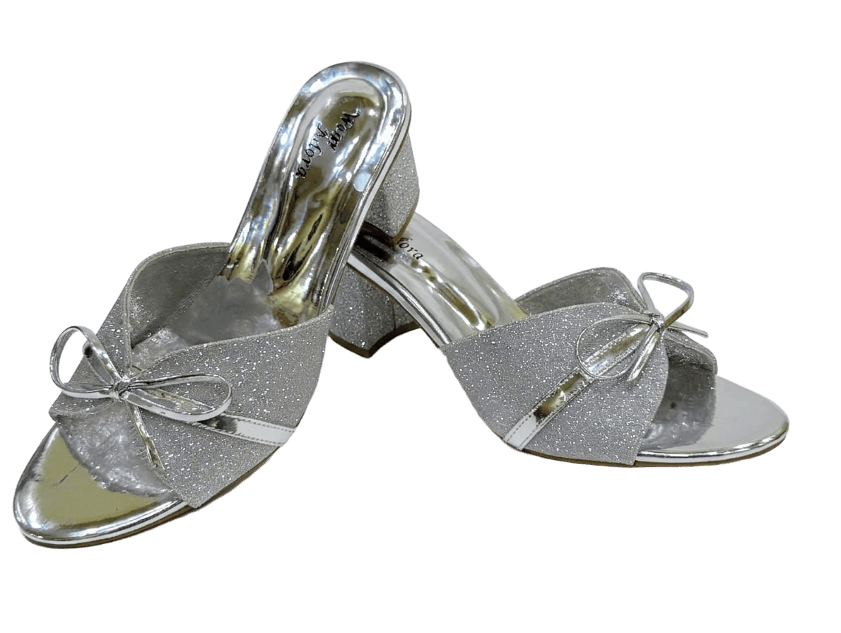 Sparkling Mid Heel Sandals 2
