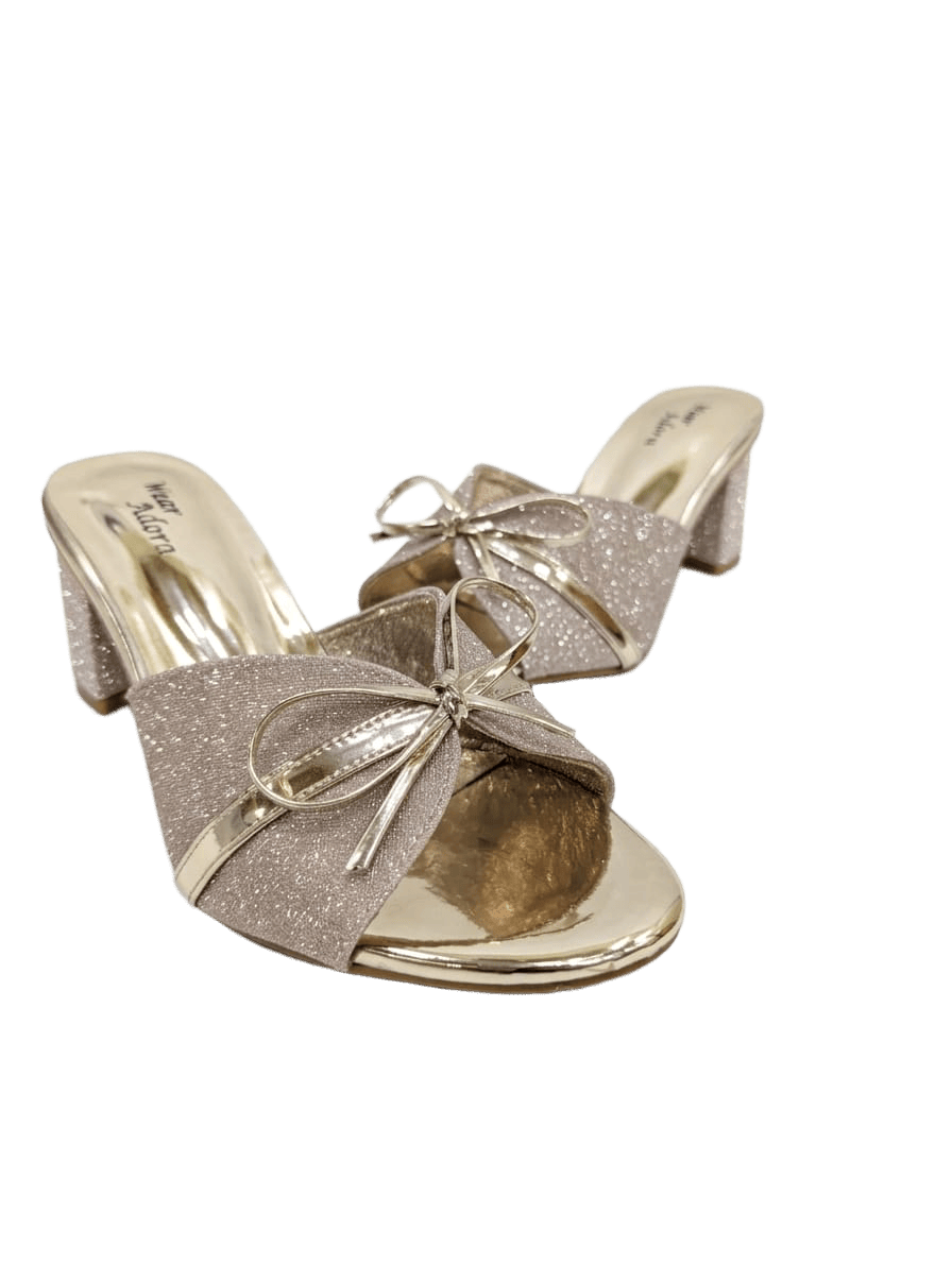 Sparkling Mid Heel Sandals 7
