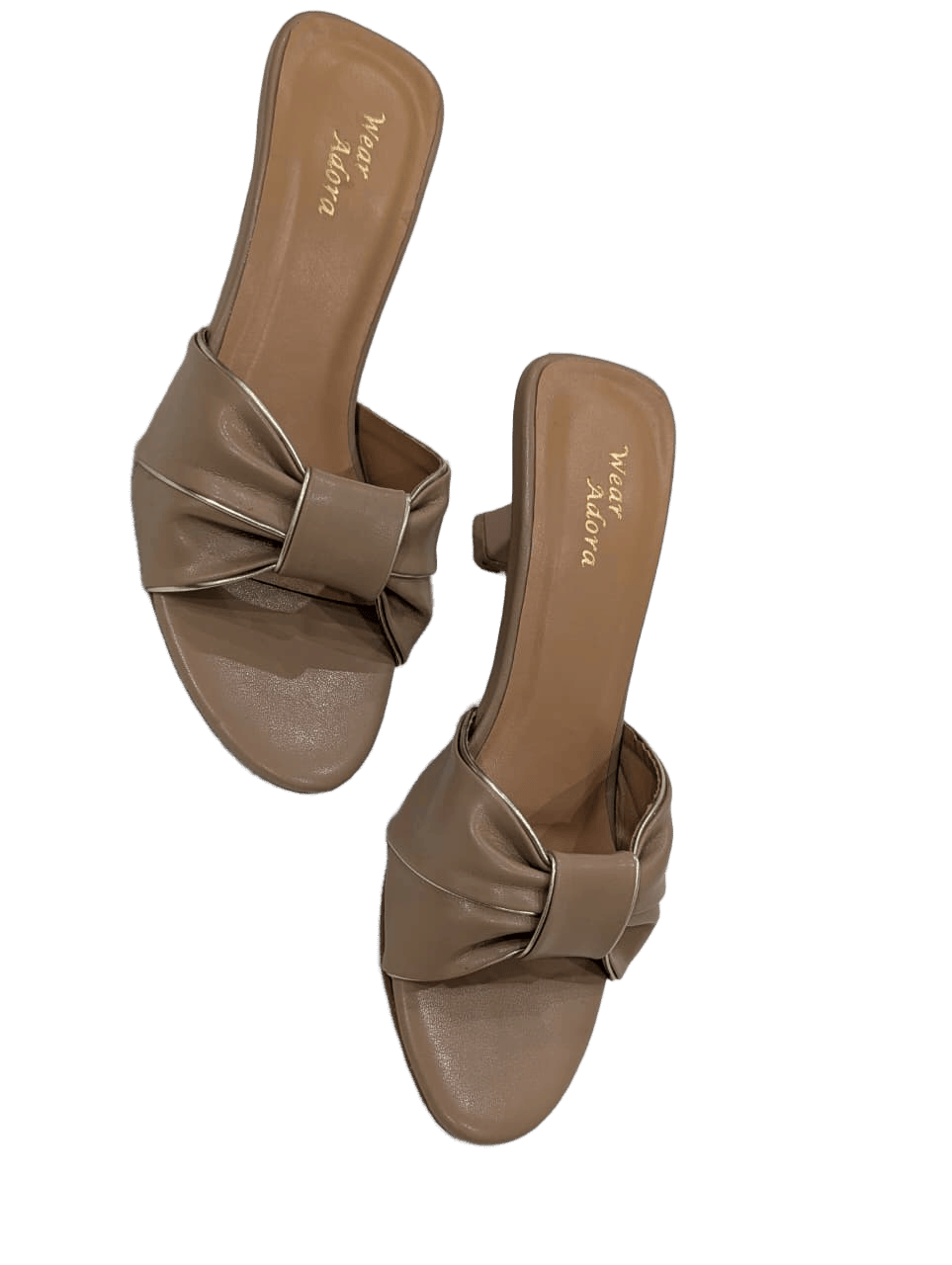 Knot Detail Kitten Heels 3