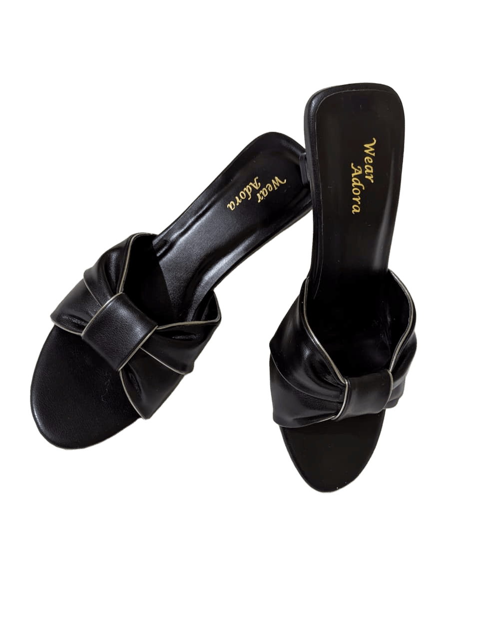 Knot Detail Kitten Heels 8