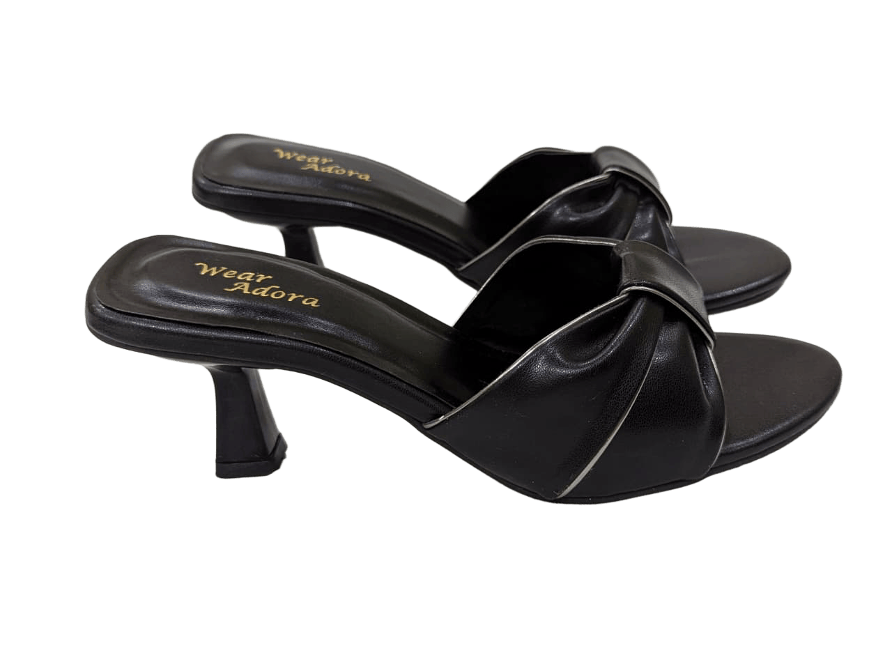 Knot detail kitten Heels 3