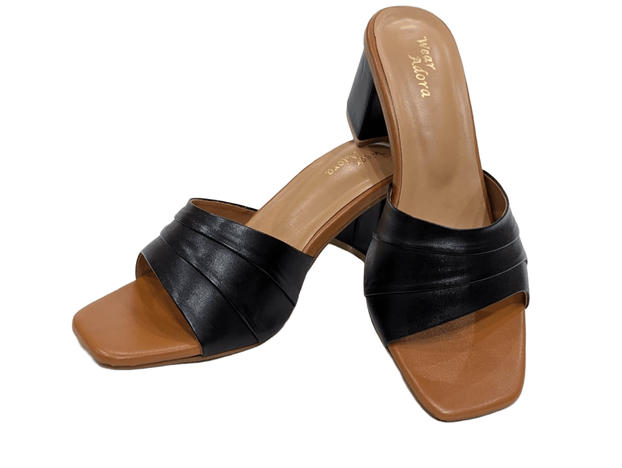 Classic Tan Minimal Strap Heels 2