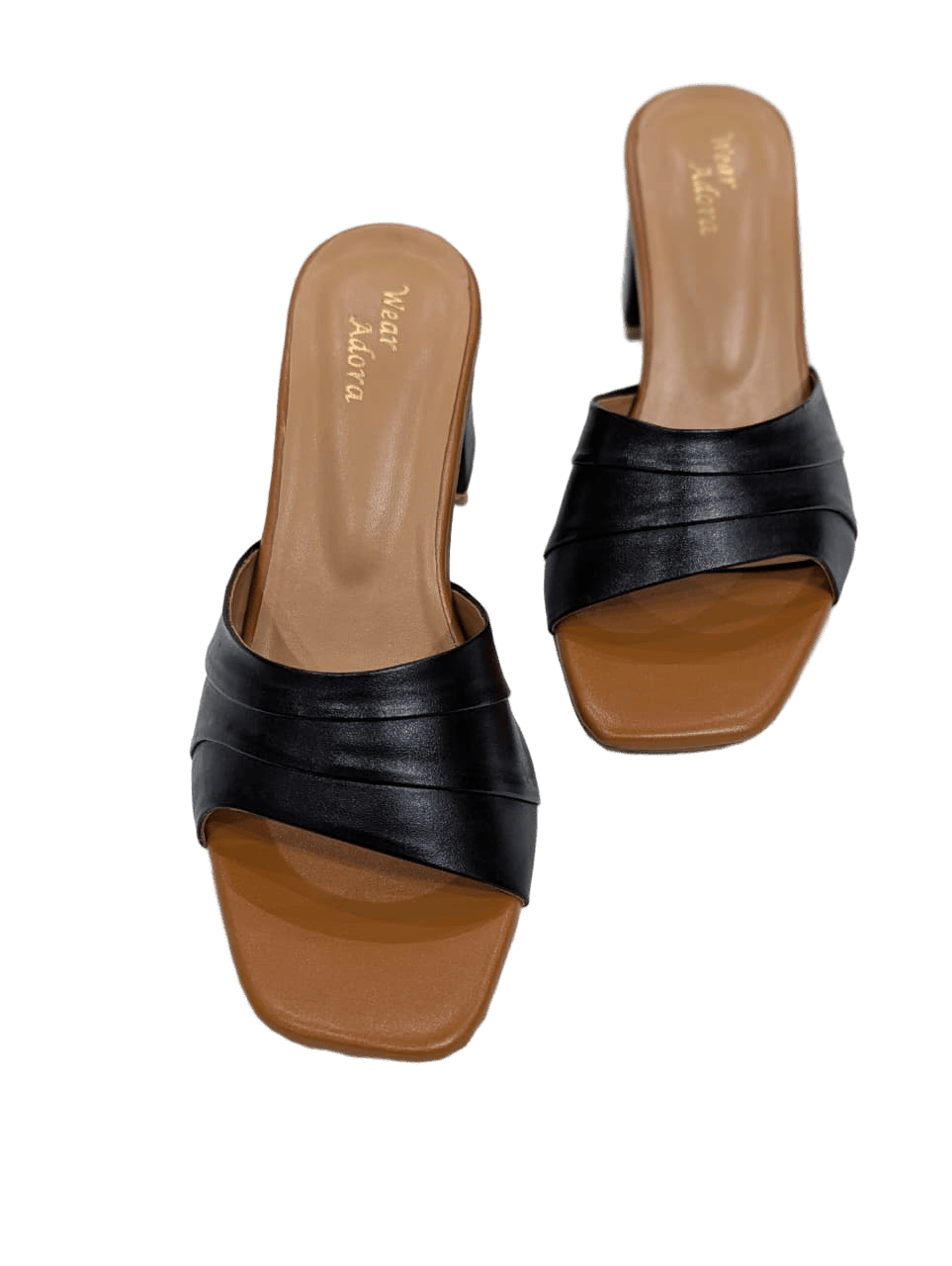 Classic Tan Strap Heels 5