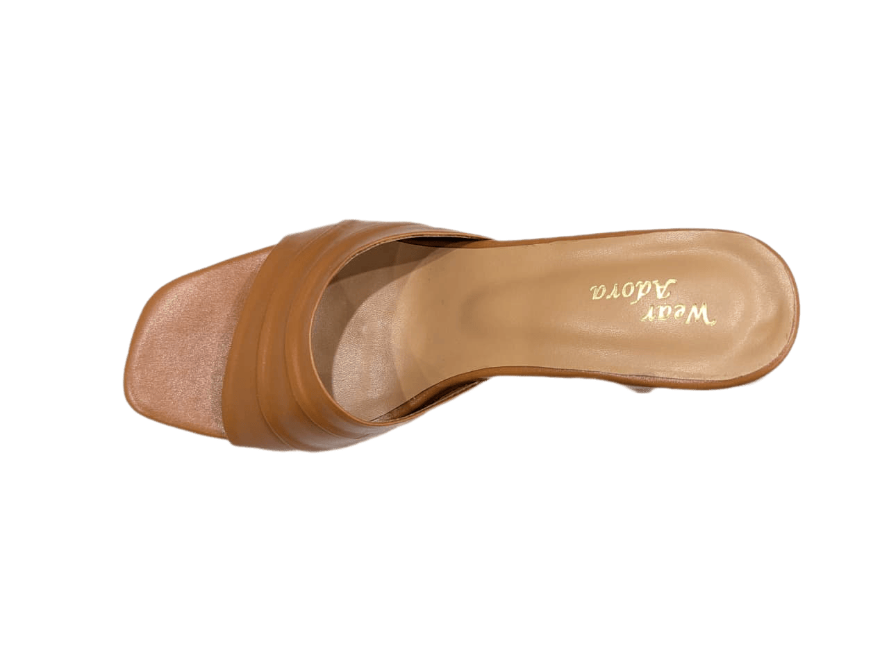 Classic Tan Strap Heels 9