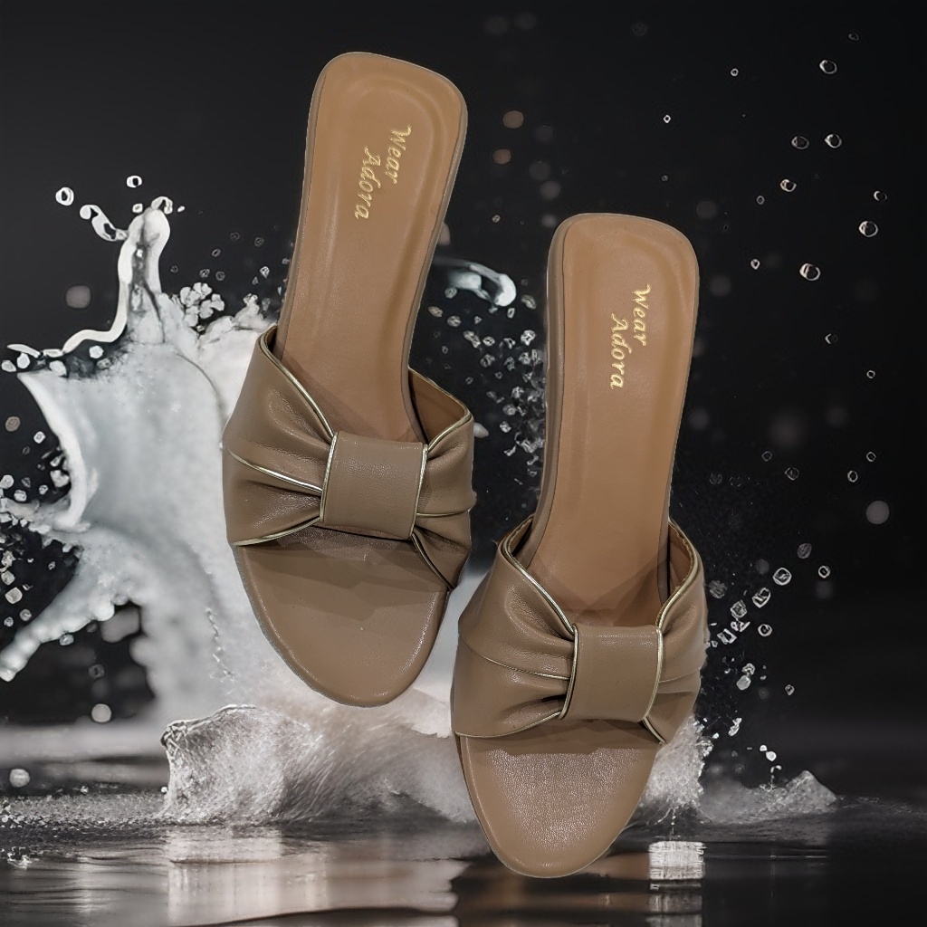 Knot Detail Kitten Heels 9