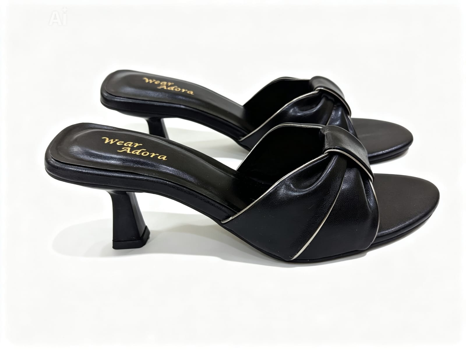 Knot detail kitten Heels 7