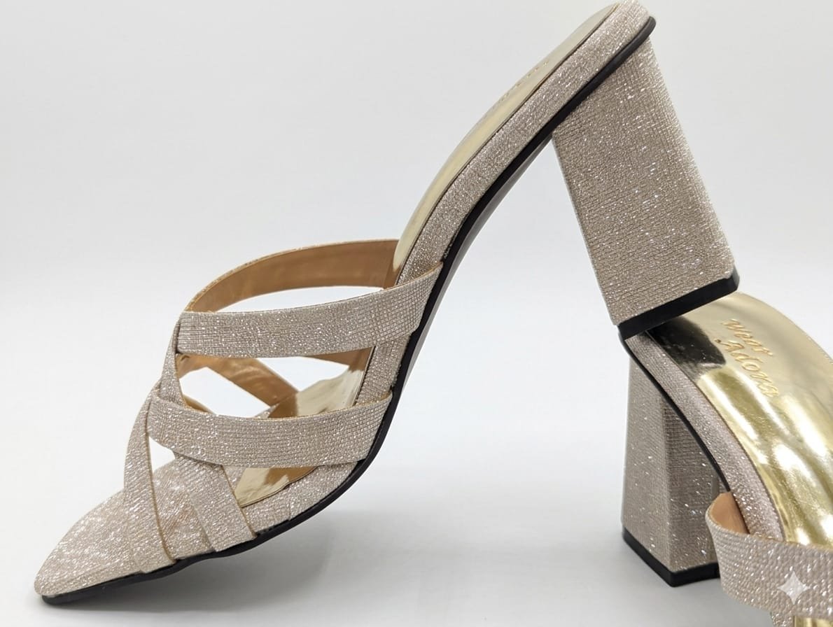 Elegant Black Multi-Strap Heels – Wear Adora - Image 5