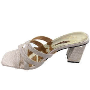 Elegant Gold Multi-Strap Heels – Wear Adora