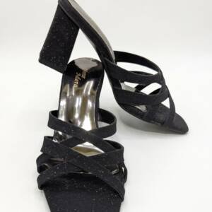 Elegant Black Multi-Strap Heels – Wear Adora