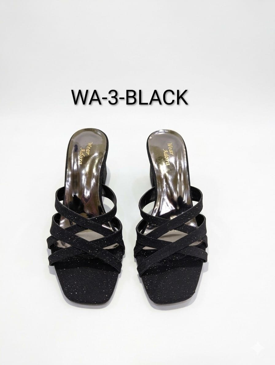 Elegant Black Multi-Strap Heels – Wear Adora - Image 13