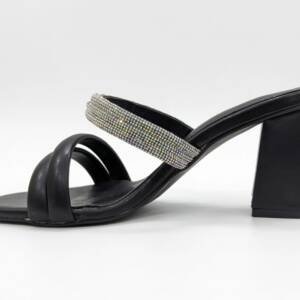 Elegant Black Multi-Strap Heels – Wear Adora