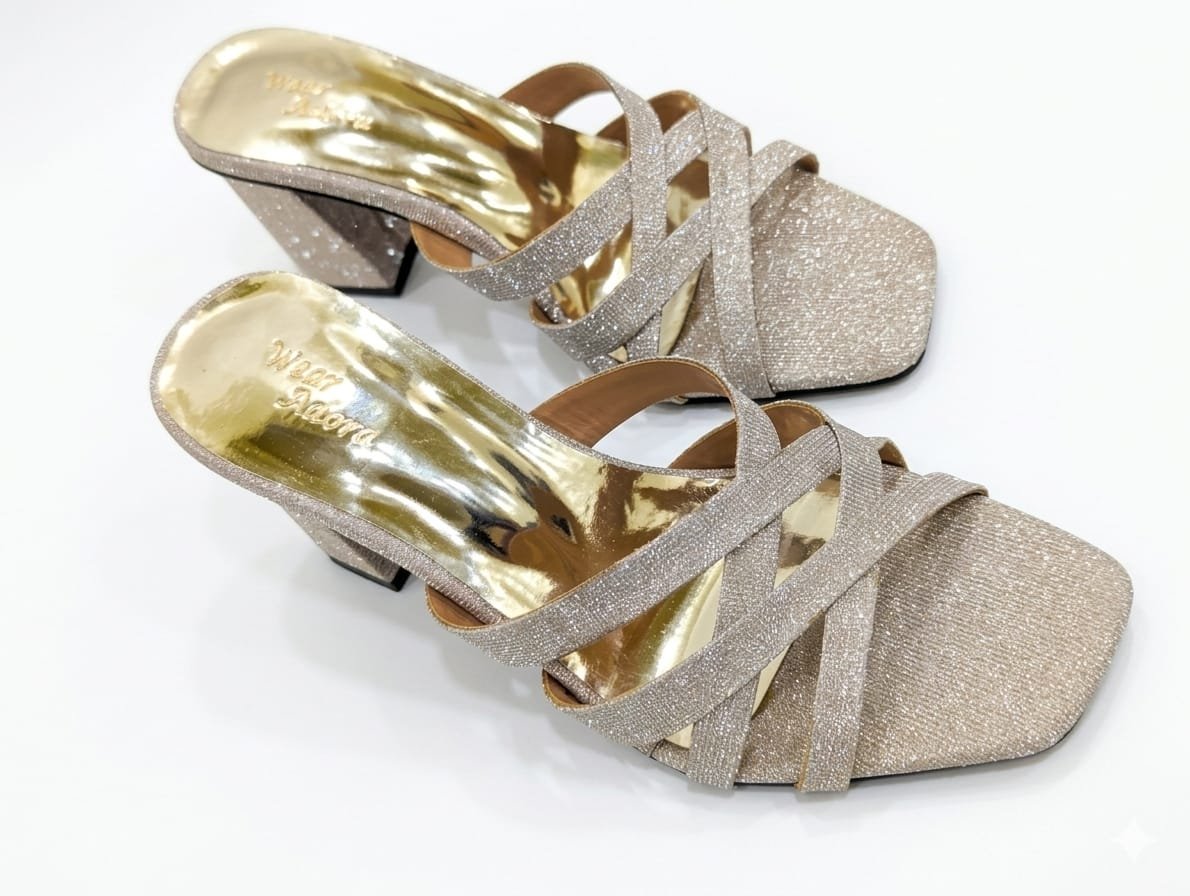 Elegant Black Multi-Strap Heels – Wear Adora - Image 3