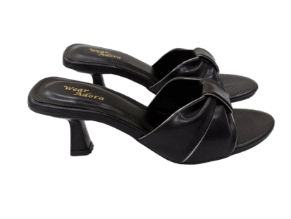 Elegant Nude Knot Heels